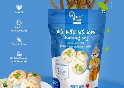 Little Millet Idly Rava by Eat Millet, Coastal Foods