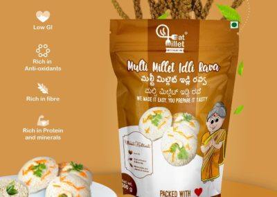 Multi Millet Idly Rava by Eat Millets, Coastal Foods