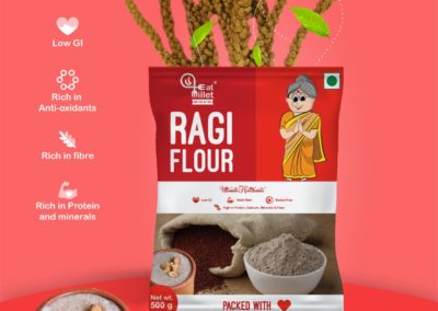 Ragi Atta by Eat Millets, Coastal Foods