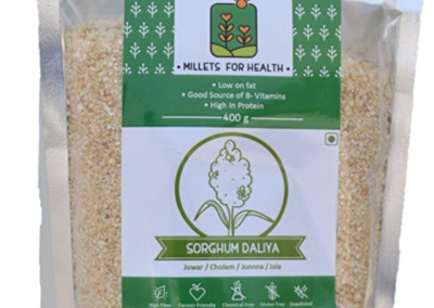 Sorghum Dalia (Semolina) by Millets for Health