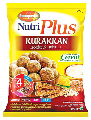 Nutriplus Kurakkan Precooked Cereal by Samaposha, Plenty Foods