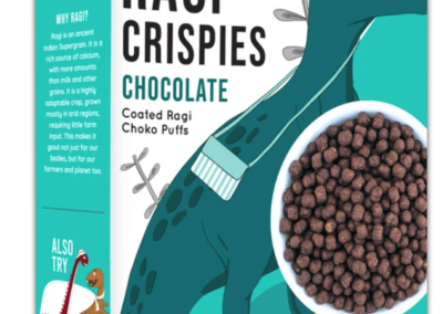 Ragi Crispies Chocolate Flavour by Murginns