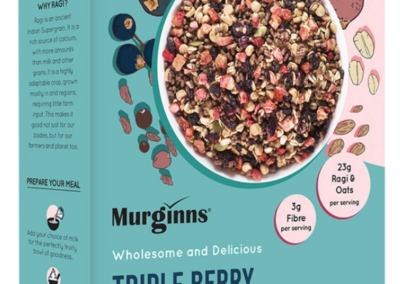 Triple berry millet granola by Murginns
