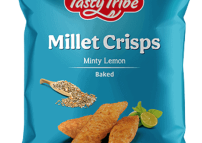 Millet Crispies Minty Lemon by Tasty Tribe