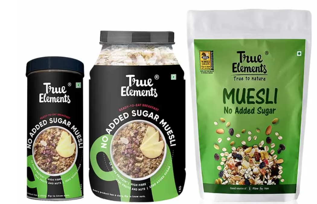 Muesli no added sugar by True Elements