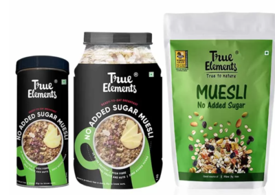 Muesli no added sugar by True Elements