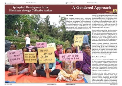 Celebrating women in Agriculture: March issue of Agriculture World focuses on the theme “Women in leadership: Achieving an equal future in a COVID-19 World