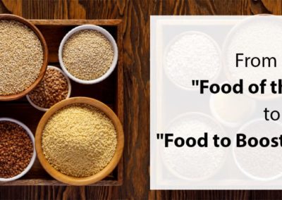 Millets: From the “Food of the Poor” to “Food to Boost Immunity”