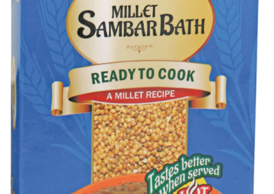 Millet Sambarbath by Ammae