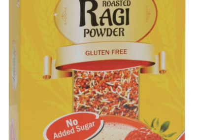 Sprouted and Roasted Ragi Powder Strawberry Flavour by Ammae