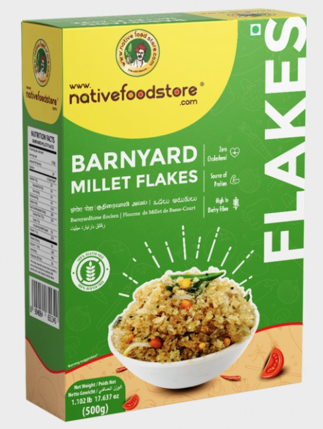Barnyard Millet Flakes by Native Food Store