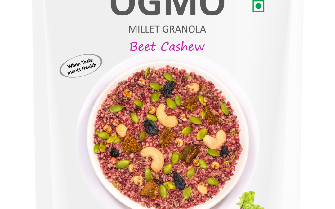 Millet Granola Beet Cashew by OGMO