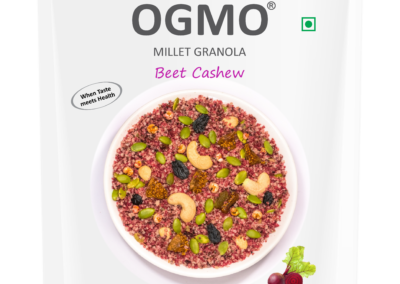 Millet Granola Beet Cashew by OGMO