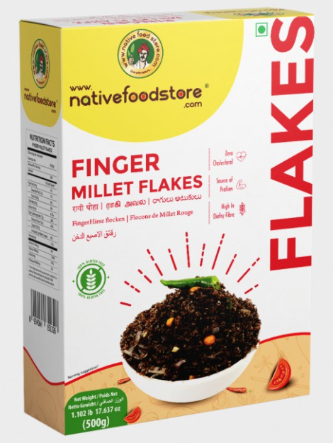 Finger Millet Flakes by native Food Store
