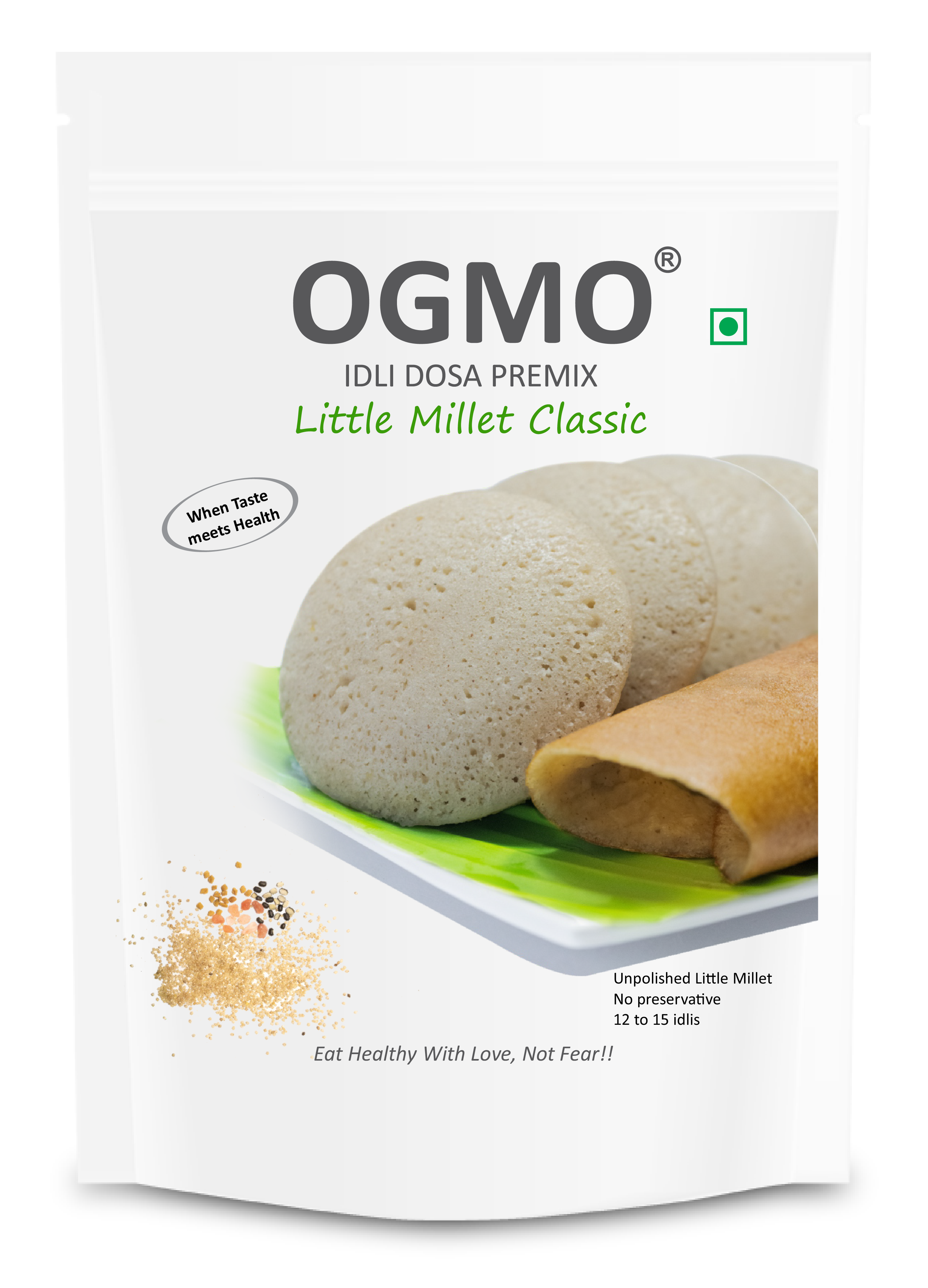 Little Millet Idly Dosa Premix Classic by OGMO Smart Food