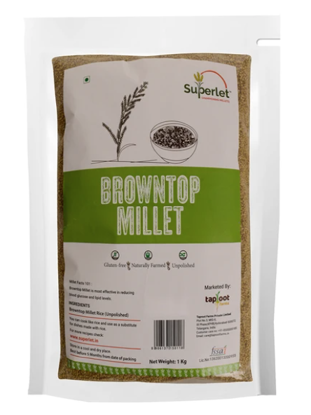 Browntop Millet by Superlet