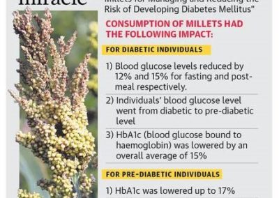 Millets turn panacea for diabetics        